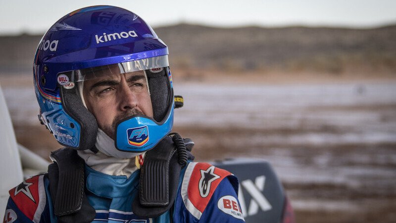 Fernando Alonso alla Dakar 2020 con Toyota Hilux 