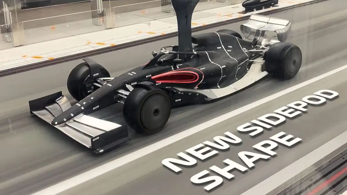F1: il modello delle monoposto 2021. Dimunirà l'effetto scia per chi segue (3)