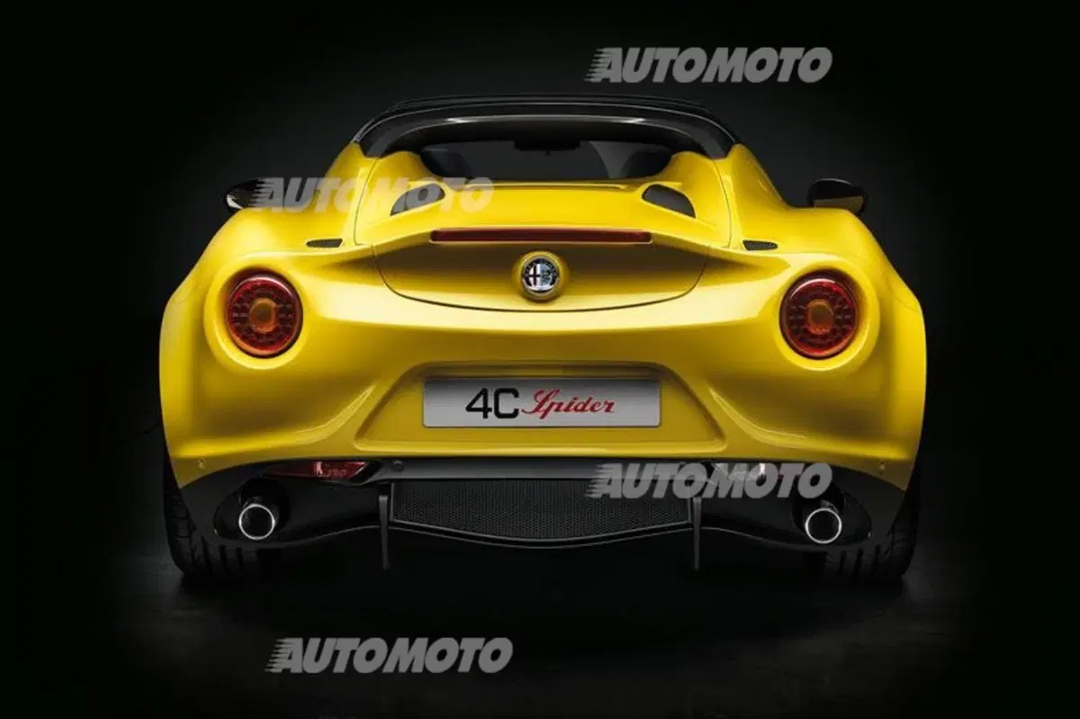 Alfa Romeo 4C Spider 4C 1750 TBi Spider (8)