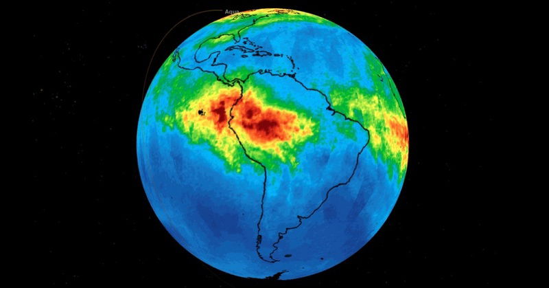 Amazzonia: da incendi enorme nube di monossido di carbonio 