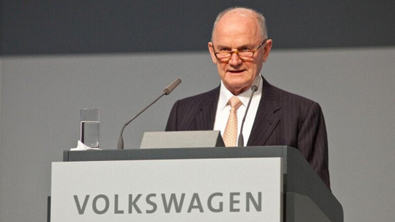 E&#039; morto Ferdinand Pi&euml;ch, nipote di Porsche e &quot;creatore&quot; del Gruppo Volkswagen