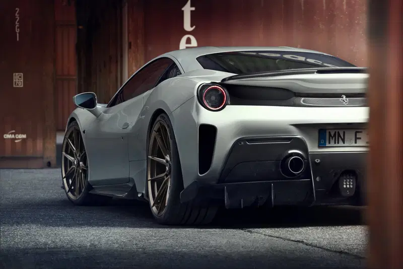 Ecco come si presenta la 488 Pista by Novitec