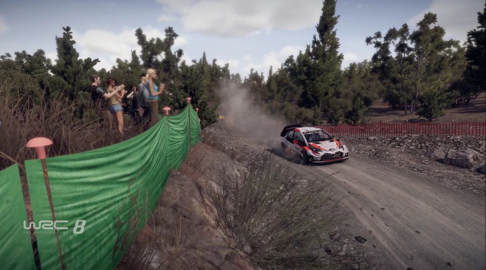 La grafica di WRC 8 migliora rispetto al predecessore ma rimane due step indietro rispetto alla concorrenza