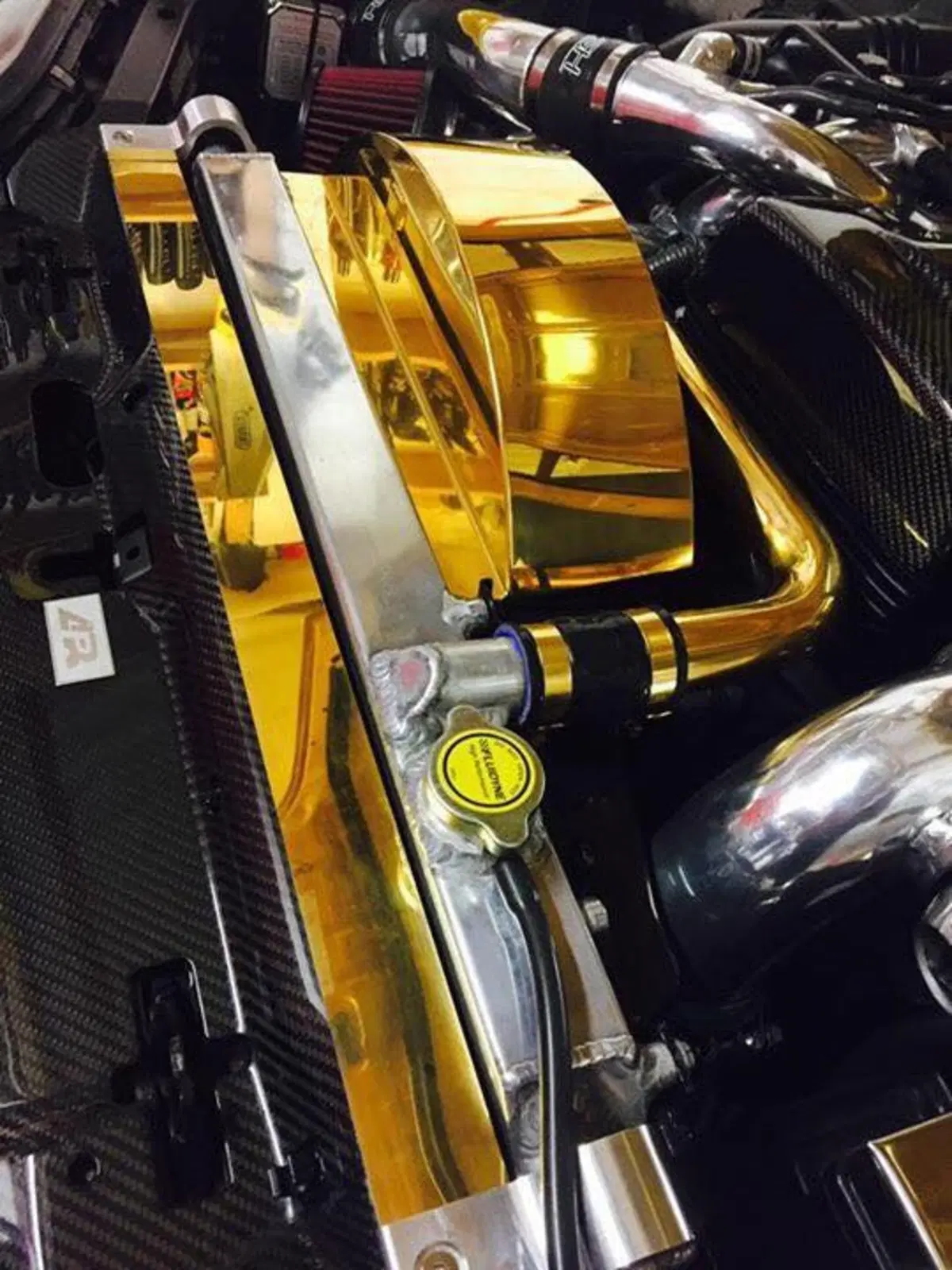 Motori placcati in oro: follie del tuning (4)