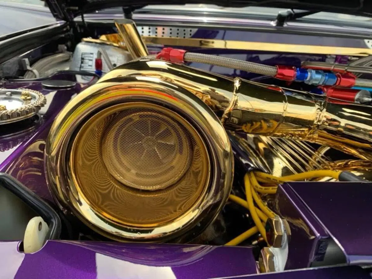 Motori placcati in oro: follie del tuning (6)