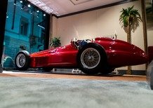 F1 Monza: Alfa Romeo, la Tipo 159 Alfetta in vetrina da Larusmiani