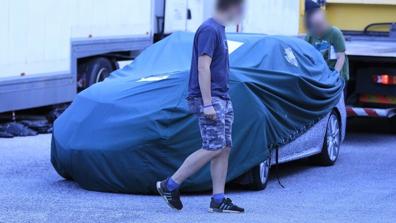 Skoda Octavia RS: crash durante i test [Foto spia]