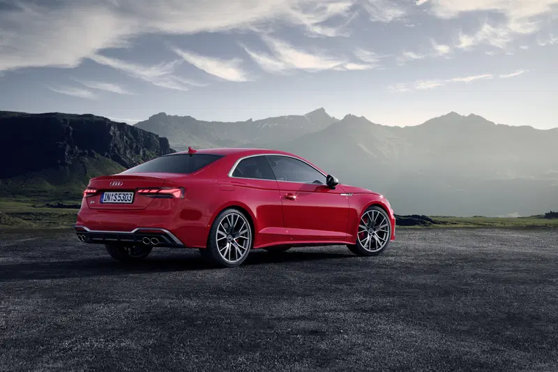 Il retro della Audi S5 TDI