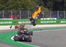 Incredibile incidente per Peroni in F3 a Monza: ecco il suo VOLO [video]