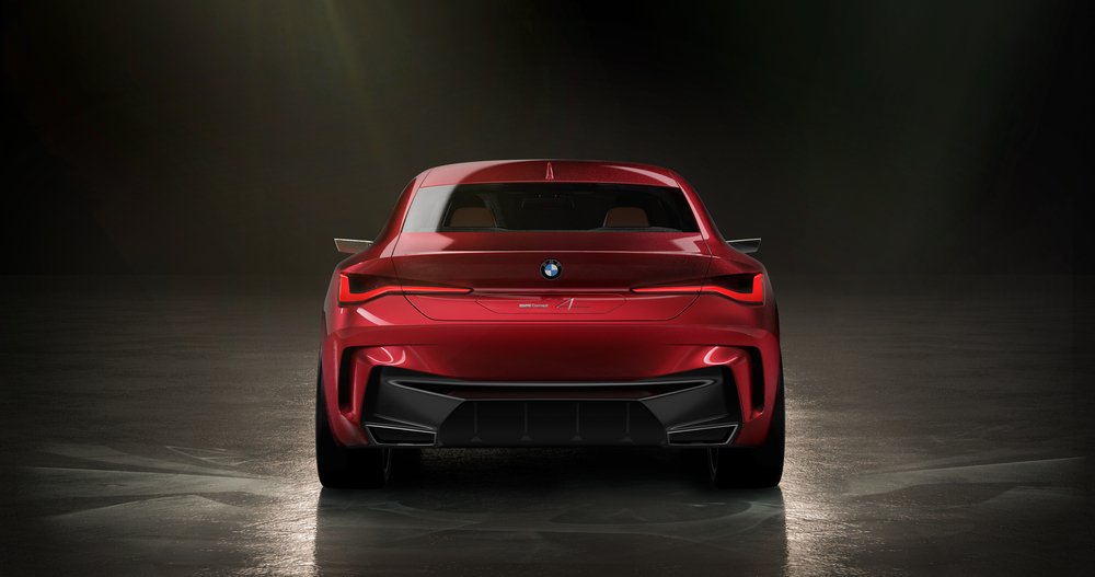 il posteriore della BMW Concept 4