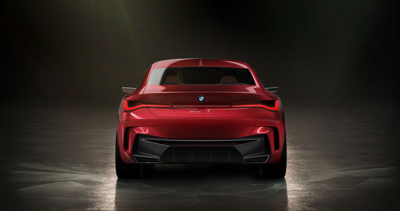 il posteriore della BMW Concept 4