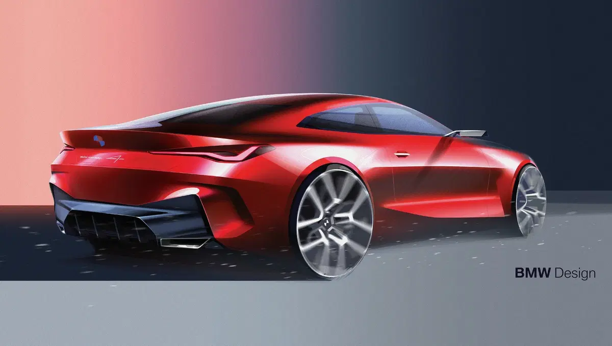 BMW Concept 4: anticipazione del futuro design al Salone di Francoforte 2019 (20)