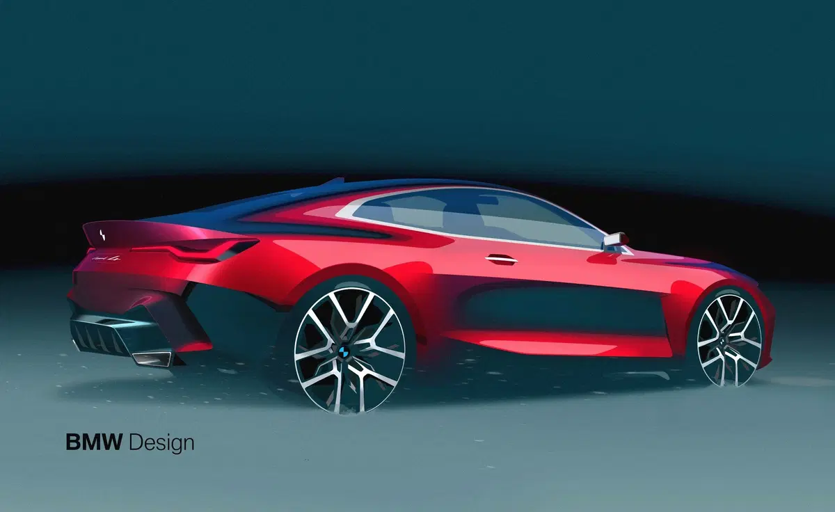 BMW Concept 4: anticipazione del futuro design al Salone di Francoforte 2019 (28)