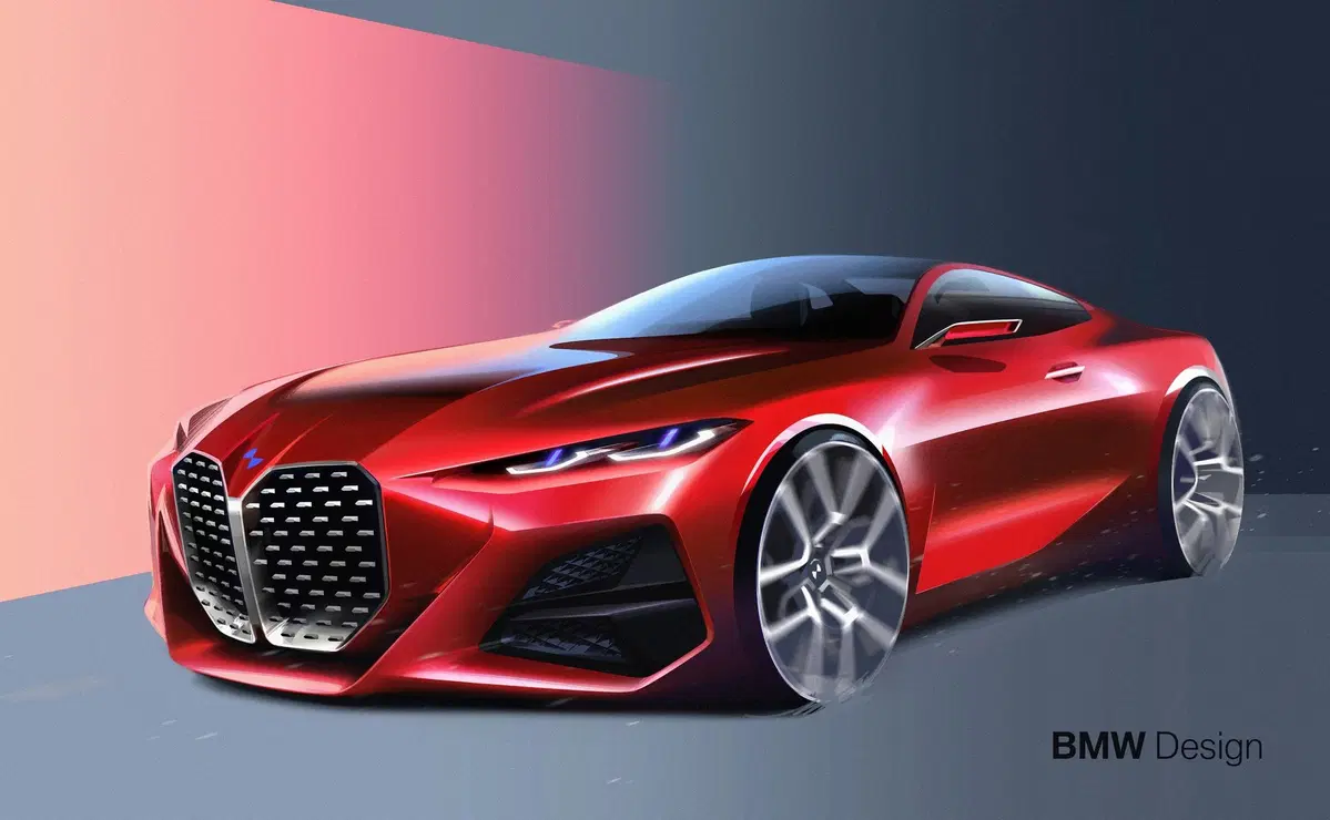 BMW Concept 4: anticipazione del futuro design al Salone di Francoforte 2019 (10)