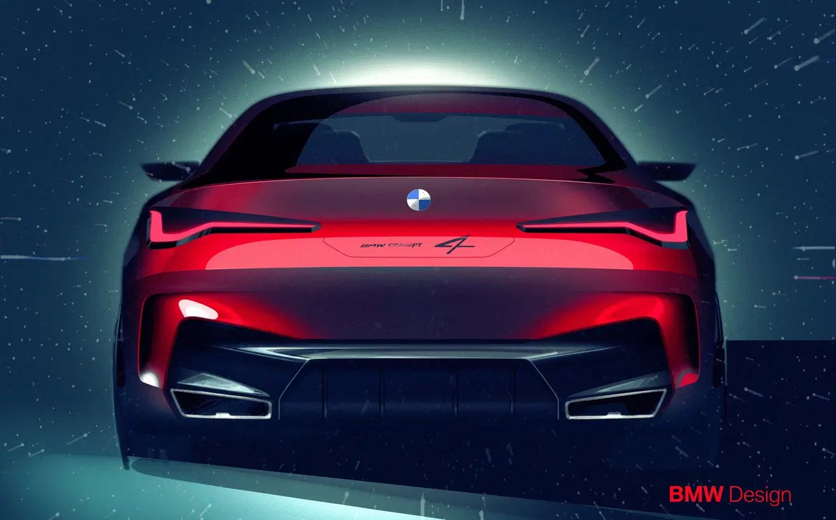 BMW Concept 4: anticipazione del futuro design al Salone di Francoforte 2019 (14)
