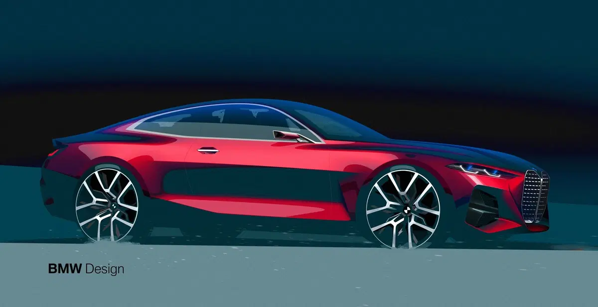 BMW Concept 4: anticipazione del futuro design al Salone di Francoforte 2019 (16)