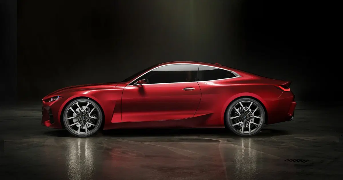 BMW Concept 4: anticipazione del futuro design al Salone di Francoforte 2019 (2)