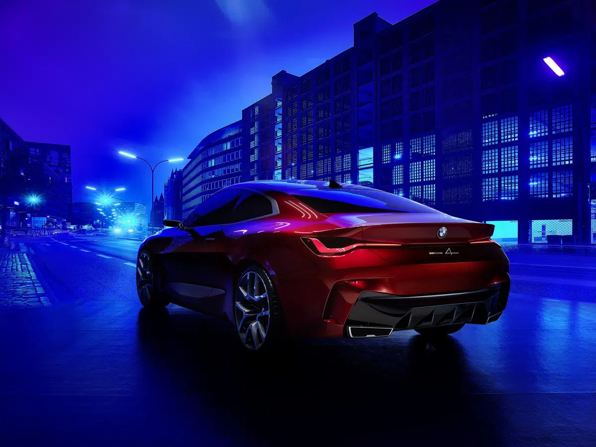 BMW Concept 4: anticipazione del futuro design al Salone di Francoforte 2019 (15)