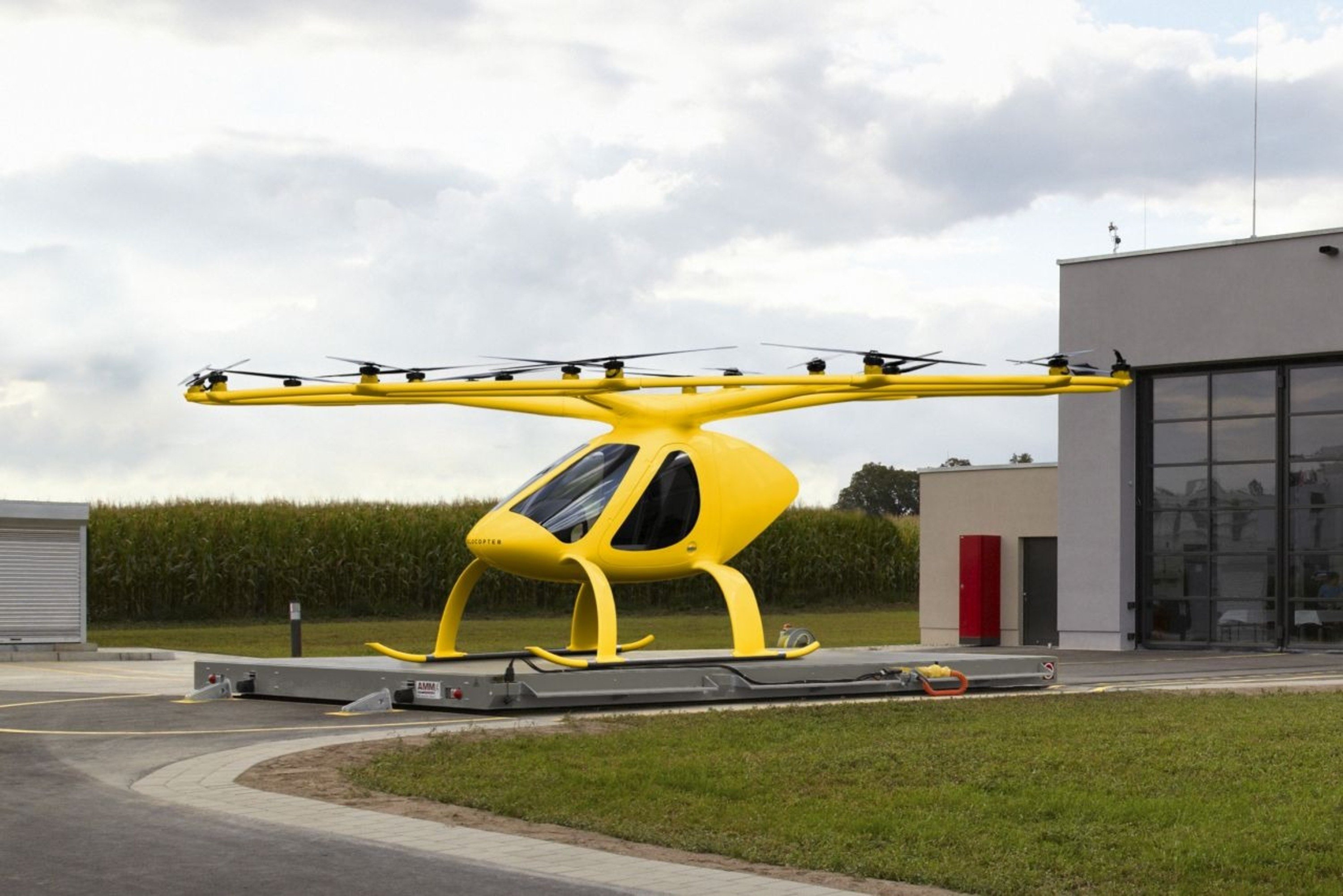 Geely investe in Volocopter, startup per il taxi volante