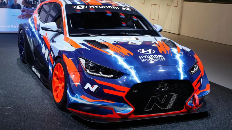 Hyundai Veloster N ETCR, l'elettrica da corsa al Salone di Francoforte 2019