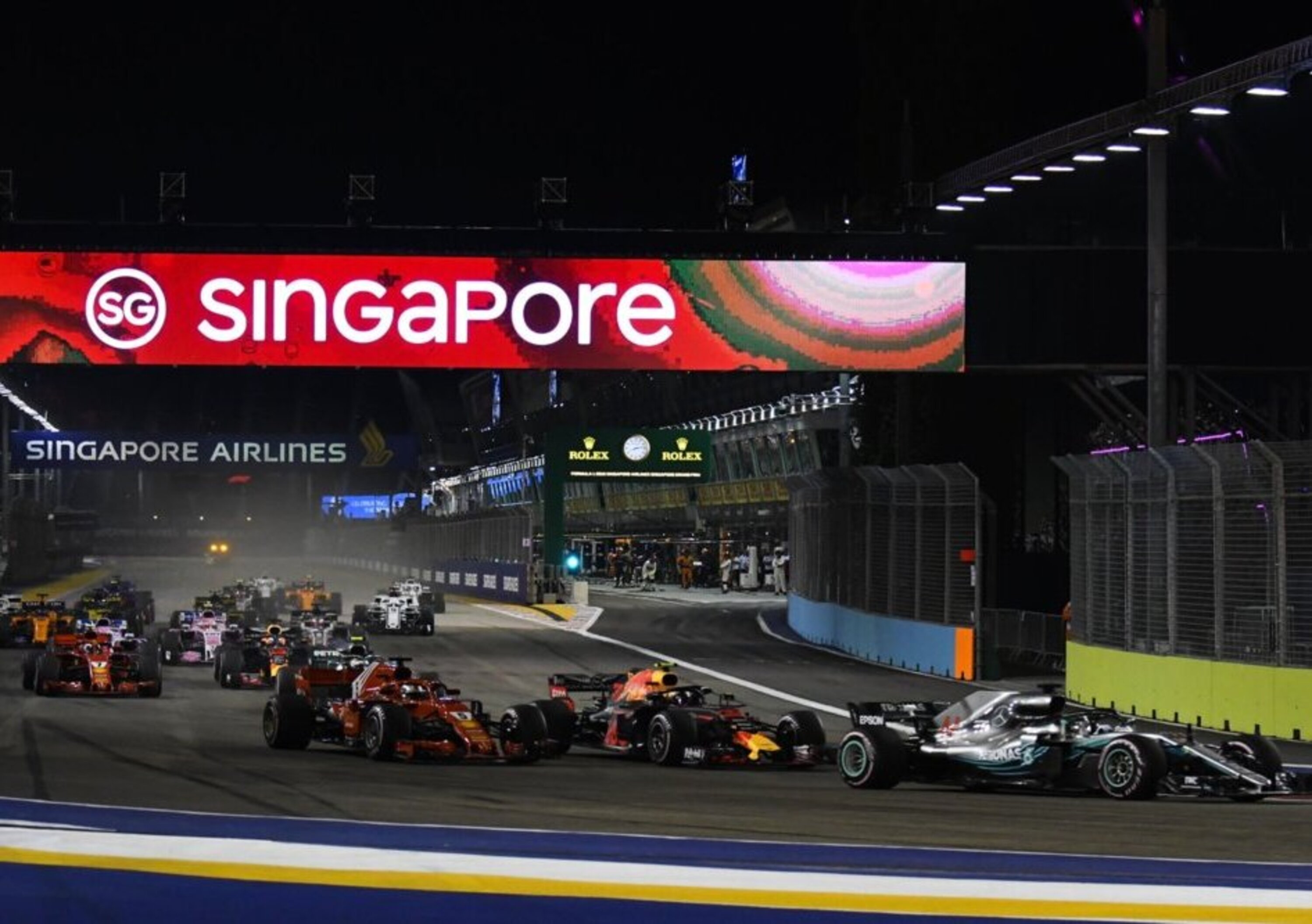 Orari TV Formula 1 GP Singapore 2019 diretta Sky differita TV8