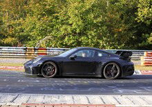 Nuova Porsche 911 GT3: che sound al Ring! [Video spia]