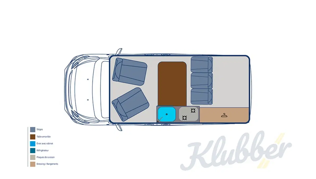 Nuovi Camper e Van Peugeot 2020: Bravia Swan 599, Expert Klubber, Rifter 4x4 (6)
