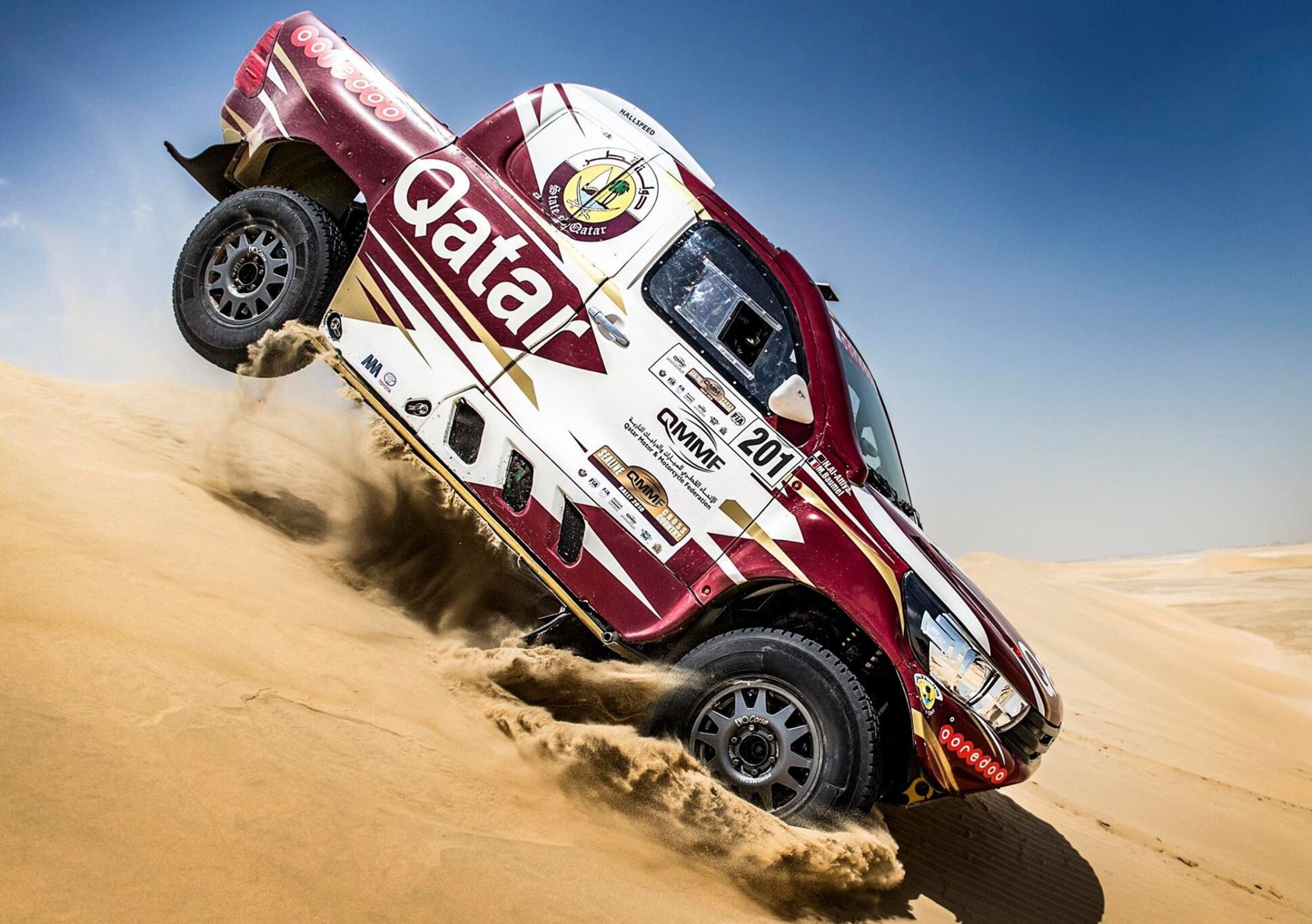 Mondiale C-CR. Sunderland (KTM) e Al Attiyah-Baumel (Toyota) vincono il Qatar Sealine Rally