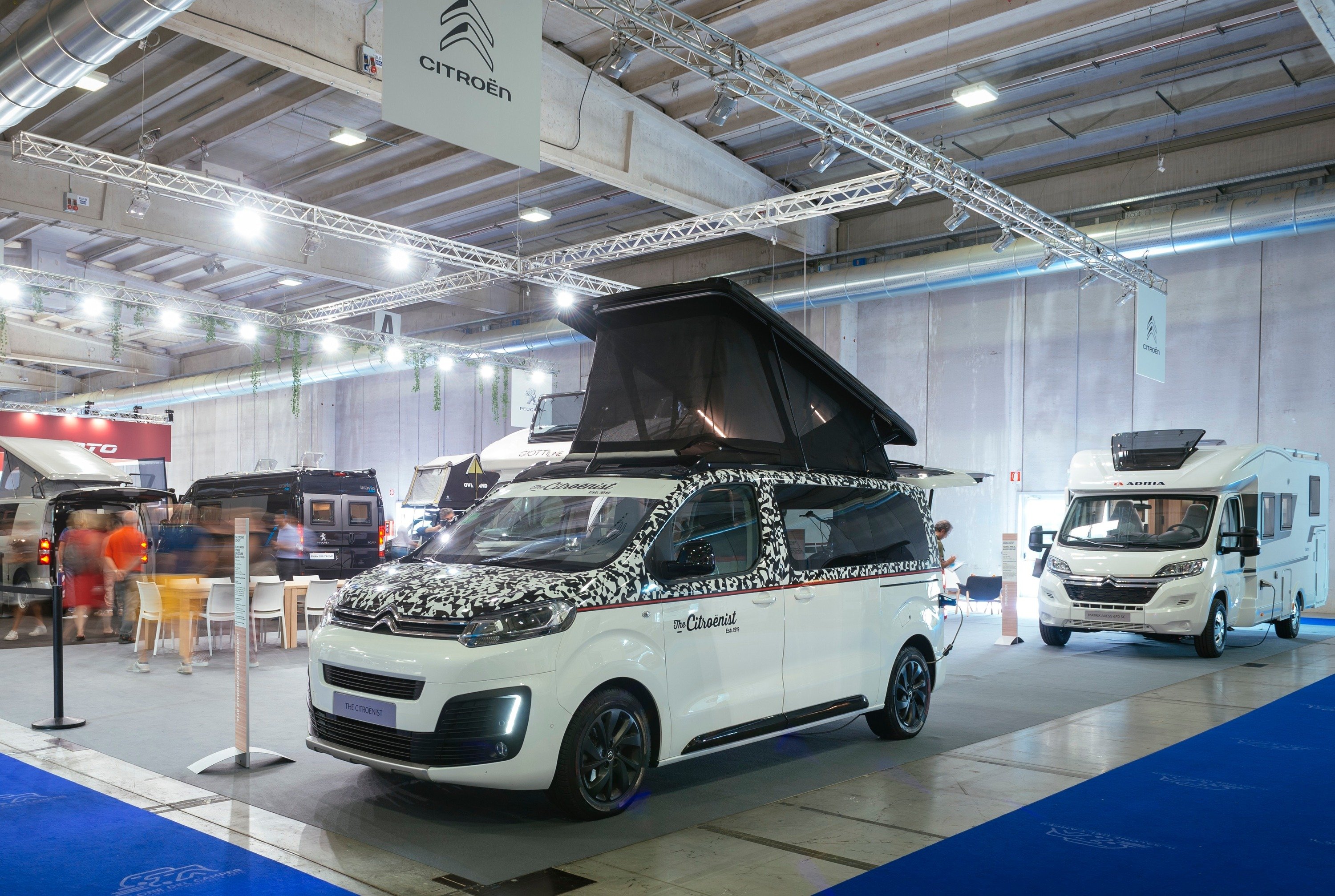 Nuovi Van e Camper Citro&euml;n: SpaceTourer The Citro&euml;nist Concept, Adria Matrix Axess 670 SC e P.L.A. Siena 397
