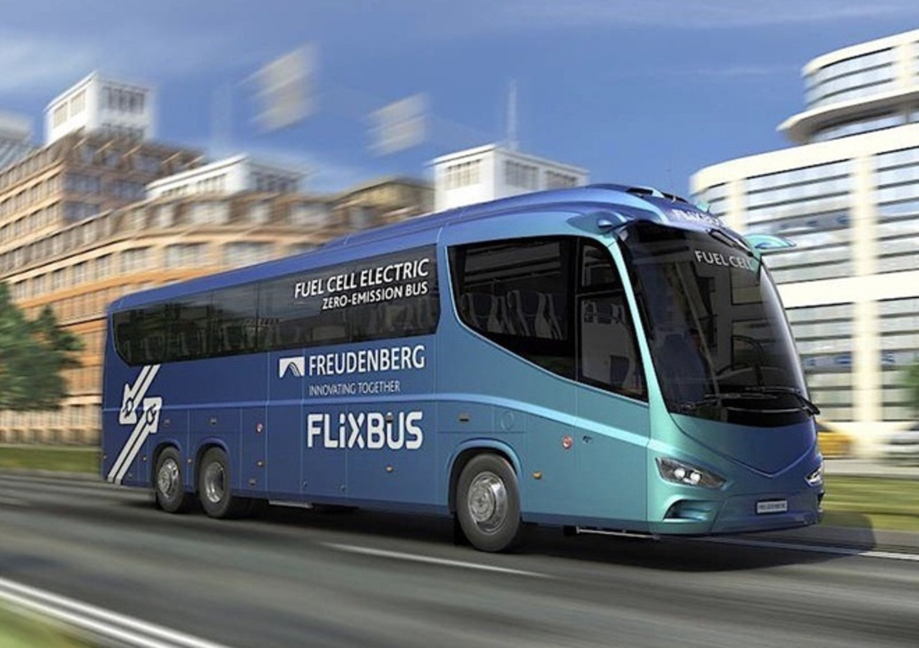 Flixbus, test con bus a idrogeno in Europa