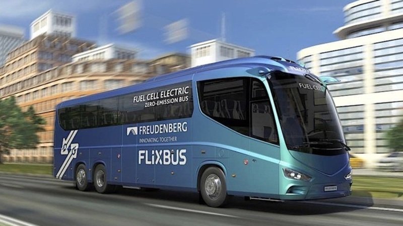 Flixbus, test con bus a idrogeno in Europa