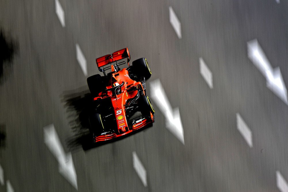 Terza posizione per Vettel nelle qualifiche a Singapore