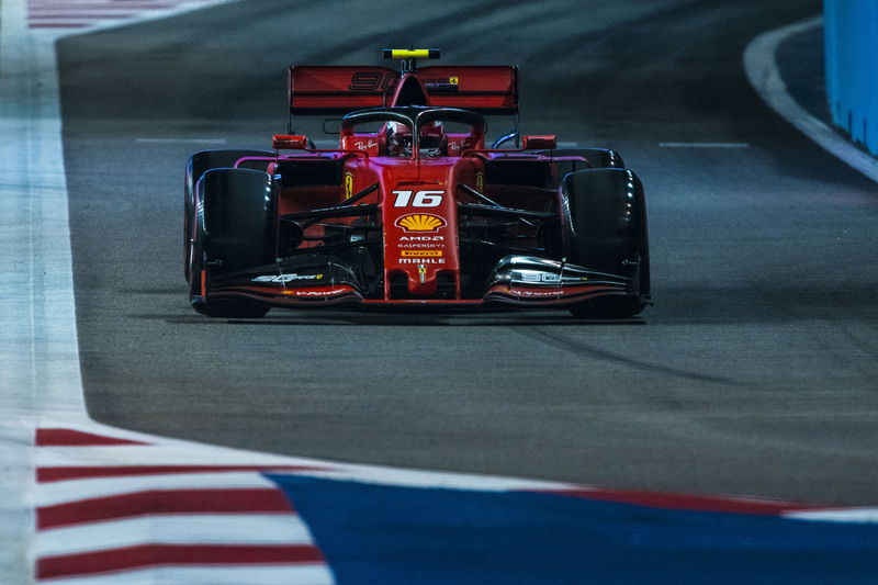 Seconda posizione per Charles Leclerc a Singapore