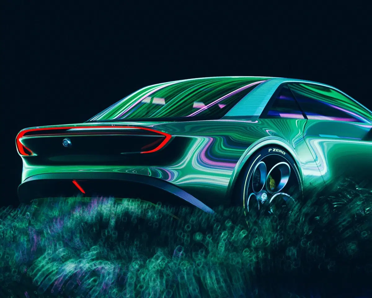 Alfa Romeo Junior Zagato, il rendering di una suggestiva coupé (4)