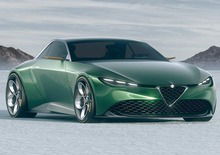 Alfa Romeo Junior Zagato, il rendering di una suggestiva coupé