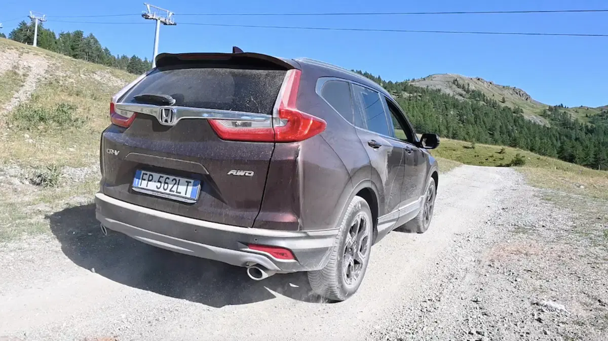 Sui Monti della Luna con la Honda CR-V 4X4 (21)