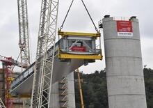 Viadotto Polcevera: entra nel vivo la costruzione del “Ponte Piano” [Video]