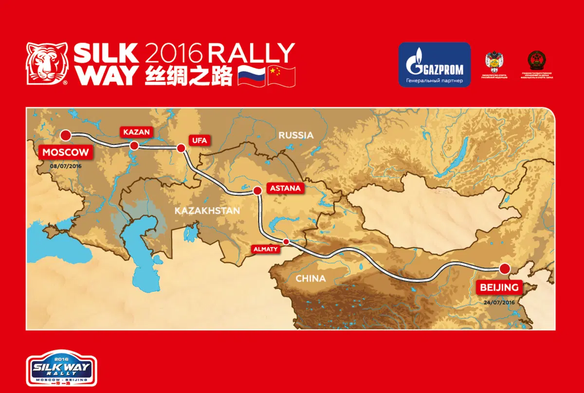 Tre Peugeot 2008 DKR16 al Silk Way Rally in Cina (5)