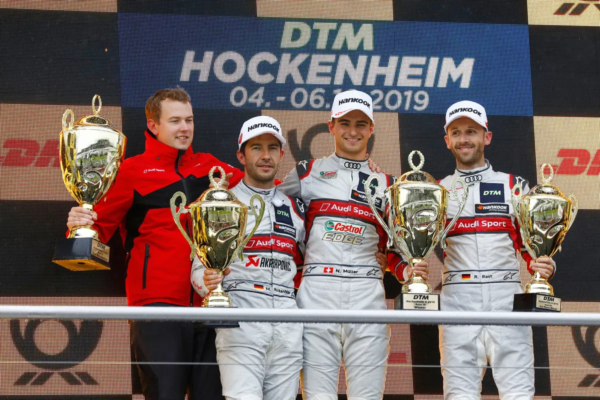 DTM 2019, A Hockenheim Müller svetta in Gara 2 ed è vicecampione (10)