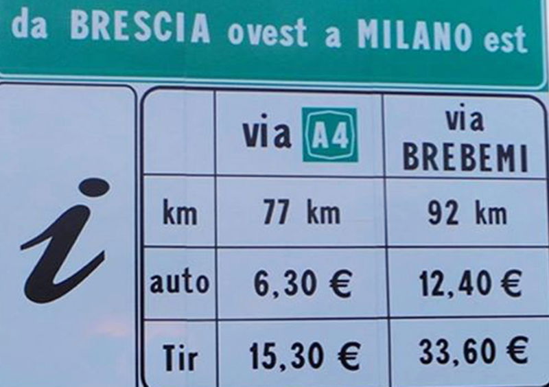 Autostrade ed ecostenibilit&agrave;: sulla BreBeMi, se ricicli, risparmi