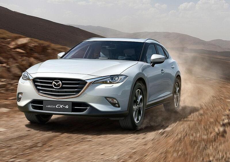 Mazda CX-4, il SUV si veste da coup&eacute;