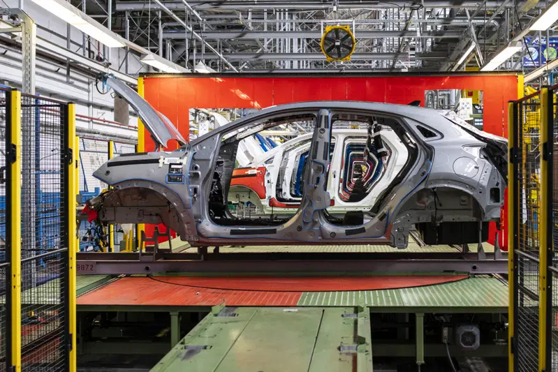 La nuova Ford Puma in linea di montaggio