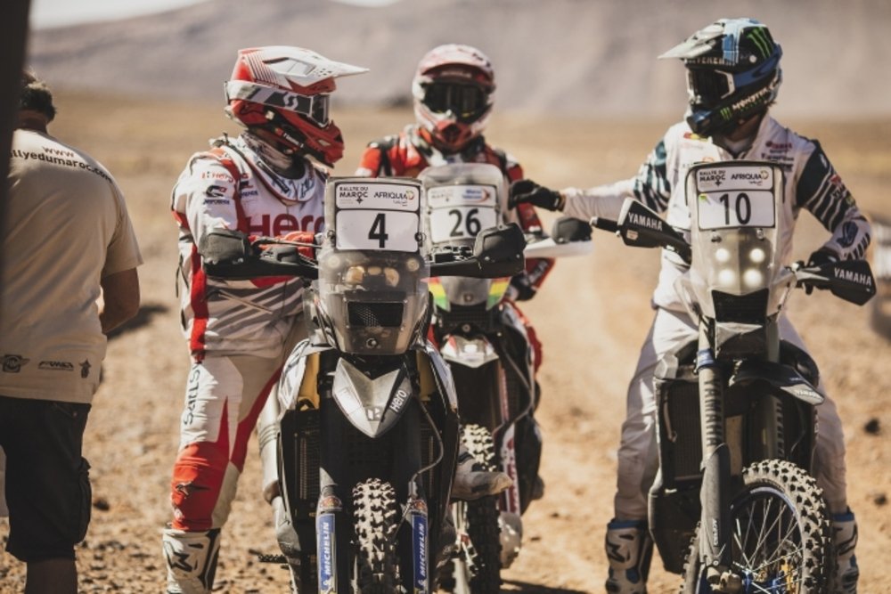 I riders nel rally del Marocco 2019