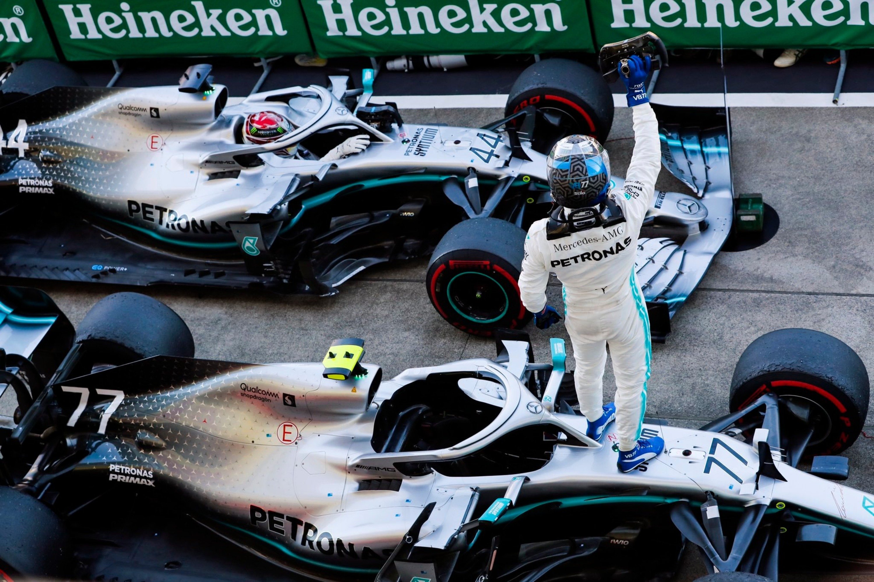 F1, GP Giappone 2019: Mercedes, sono sei titoli di fila