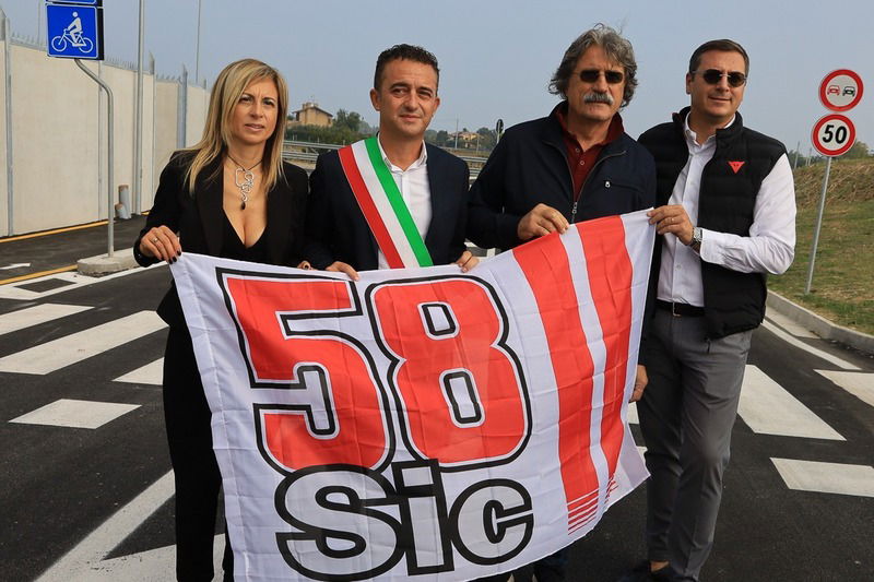 Inagurata a Misano Via Marco Simoncelli