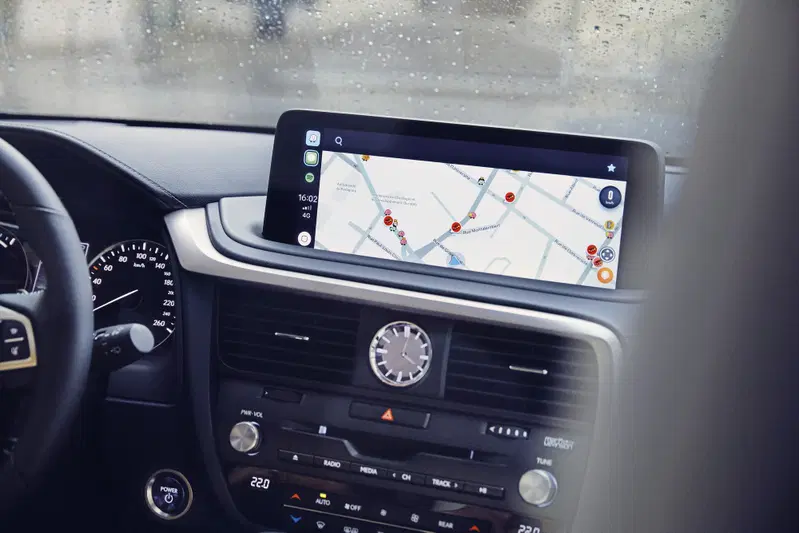 Gli interni della Lexus RX 450h 2020