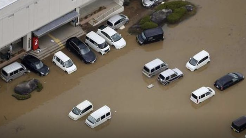 Giappone: il tifone Hagibis sta mettendo in ginocchio anche l&#039;industria dell&#039;auto