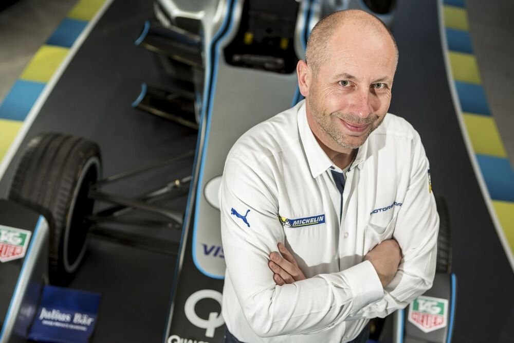 Serge Grisin &egrave; il responsabile gomme per la Formula E di Michelin