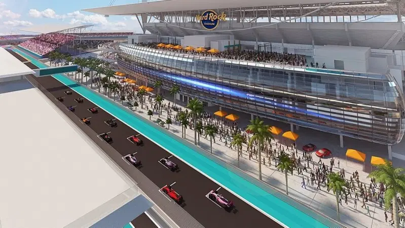 F1, nel 2021 il GP di Miami all'Hard Rock Stadium?