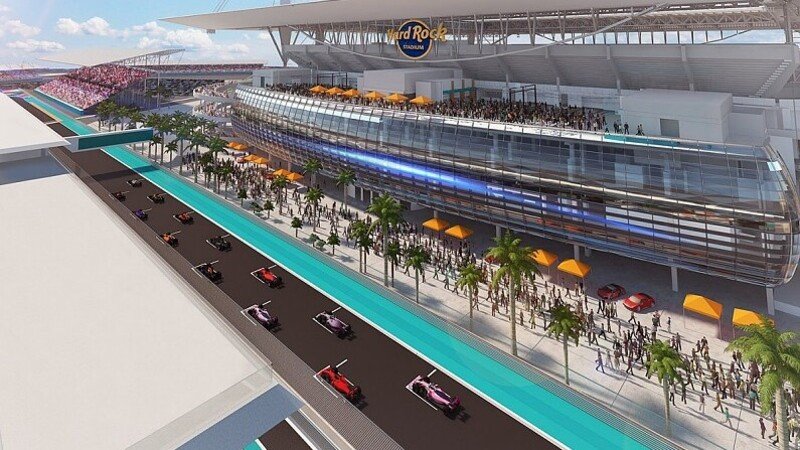 F1, nel 2021 il GP di Miami all&#039;Hard Rock Stadium?